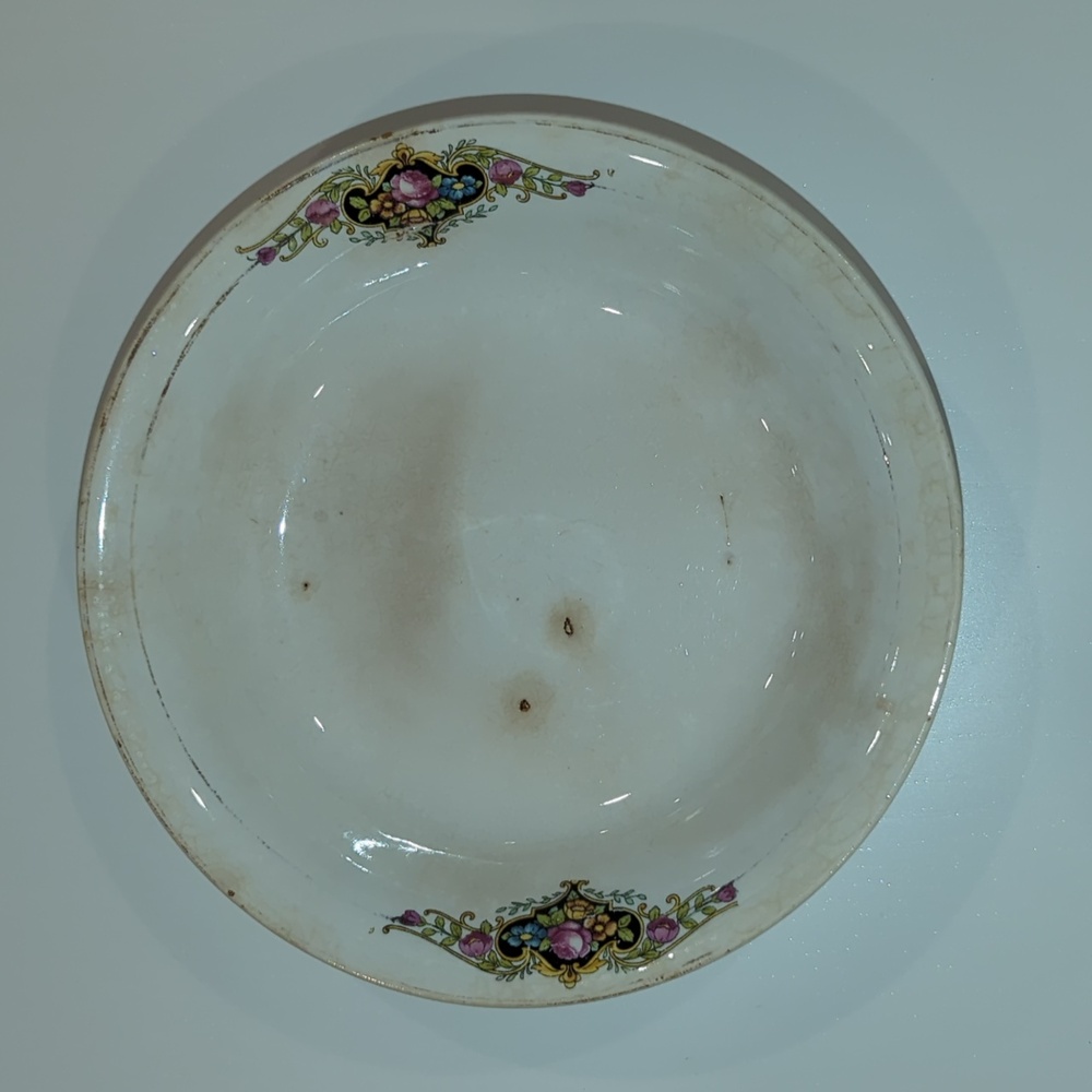 Antique Ironstone Bowl
